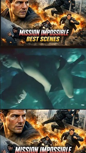 Mission impossible's best scenes😲😲 Day 01 #shorts