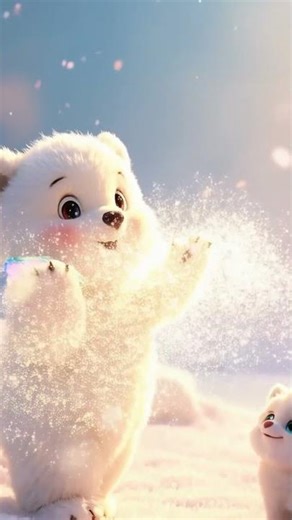 1123 MOCHI Snowbear - Magical Snow Dreams