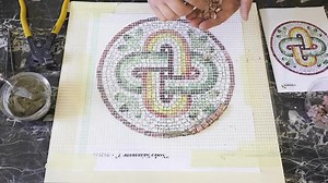 MOSAIC KIT With Tutorial, Complete Set of Tools and Marble Tiles, Handmade in Italy Professional Quality, Handcrafted Kit. - Etsy