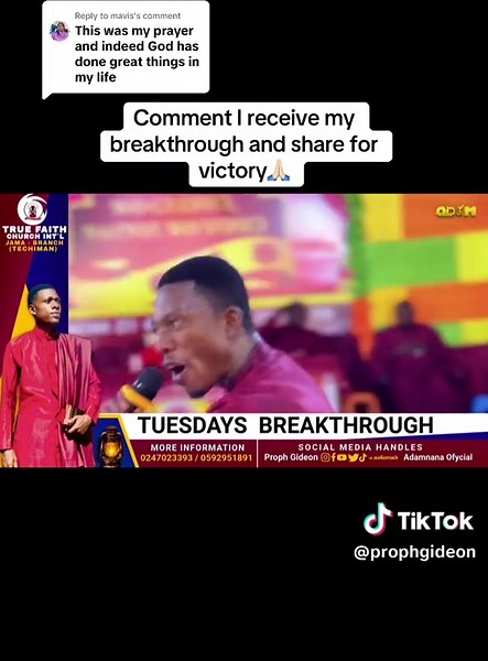 Prophet Gideon on TikTok