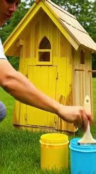 Inside the World’s Biggest Bird House 🐦 Tiny Bird Village Inside #birdlovers #birds #beautifulbirds