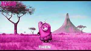 Minions Funny Movie   Learn Color With Minions ,Tiger, Cats Funny Video For Kids   3D CARTOON BABY