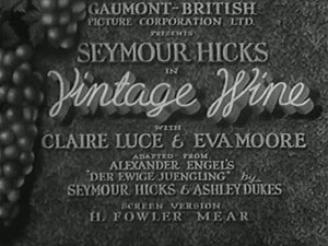 Vintage Wine [1935]