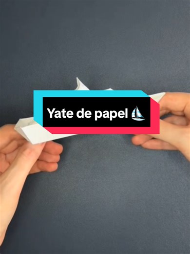 Yate de Papel Origami: Tutorial Paso a Paso