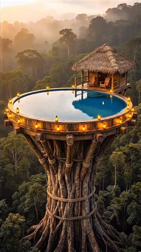 ABL TOON TV on Instagram: "Poor men received an offer to build the tallest swimming pool for 1 million dollars #ai #craft #cow"