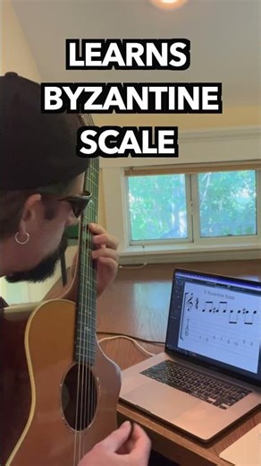 Me after learning the Byzantine Scale