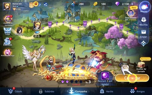 Mobile Legends: Adventure - Tactical Quest & Progression (No Commentary)