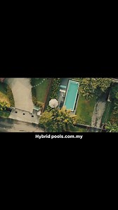 Dive into pure bliss! Our chic pool, boasting a four-sided infinity edge and stylish pure white finish, is the ultimate fashion-forward oasis. ✨ #PoolGoals #RelaxationStation | Hybrid Pools Malaysia | Facebook