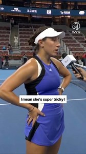 31K views · 264 reactions | Pegula reacts to a tricky final set tussle with Parry  #WTA | China Open | WTA | Facebook
