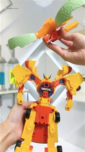 【ユニトロボーン】新たなユニトロボ「オレンジメロンソード」と「オムライスボールハイウェイパトロールカー」がメッチャアリエナイ合体！【バンマニ!】【バンダイ公式】#Shorts #バンダイ #バンマニ