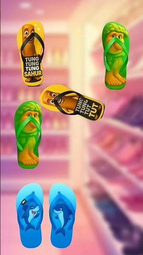 Tebak gambar sandal anomali⁉️#kartun #shorts