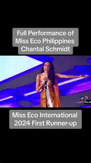 Miss Philippines Chantal Schmidt's Journey at Miss Eco International 2024