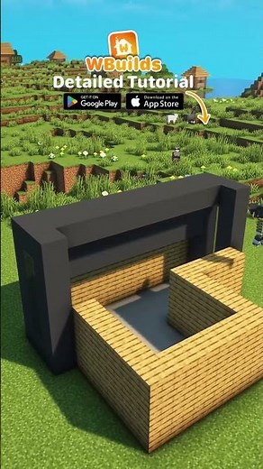 Minecraft Modern House🏠 #shorts