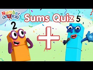 Back to School Maths Sums | Learn to count - 12345 | @Numberblocks - Videos For Kids