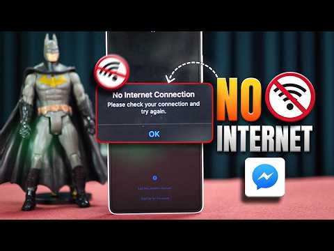 How to Fix No Internet Connection Error in Messenger on Android 2026| 100% Working Solution