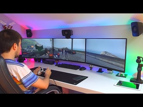 Jogar Em 3 Monitores - MSI GTX 1080 Gaming X Review