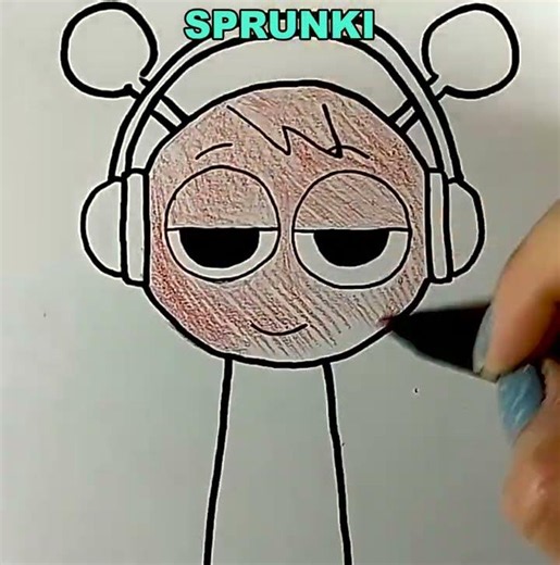 Dibujamos y Coloreamos Un Sprunki | Oren | Dibujos para niños