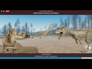 Roblox Dinosaur world mobile | Oneshot glitch tutorial