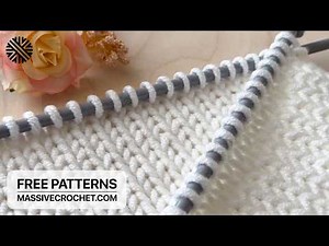 How To Knit The EASIEST Baby Blanket for Beginners 👍