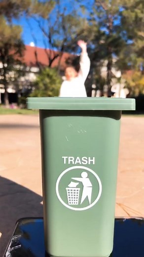 Surprising Moments with Trash Disposal