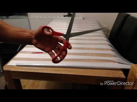 Fitting a new zebra blind. how to