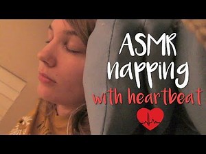 💗 ASMR Fall Asleep with Me with Heartbeat Sounds and Slow Breathing 💤