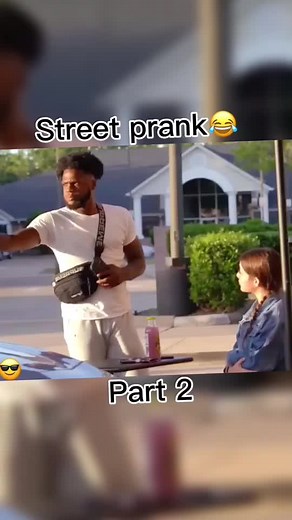 Funny Street Prank Reactions from a Young Woman