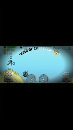 #CrazyFlipRide, hillclimb racing game short..