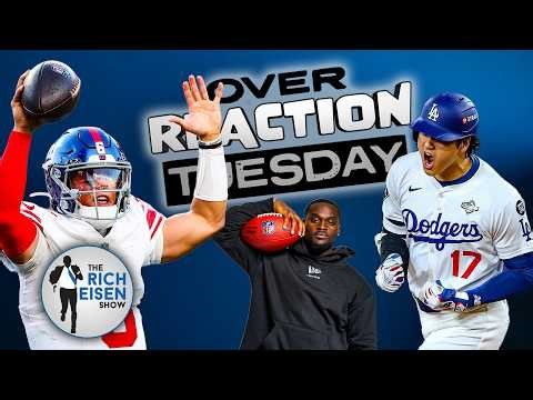 Overreaction Tuesday: Rich Eisen Talks Giants, Bengals, Vikings, Michigan, Dodgers, Yankees & More