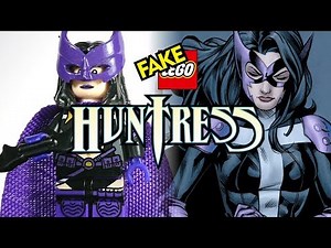 Fake Lego Huntress Batman DC Superheroes Custom Minifigure