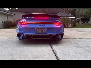 PORSCHE 992 TURBO S | Soul Downpipes & Akrapovic Titanium Exhaust