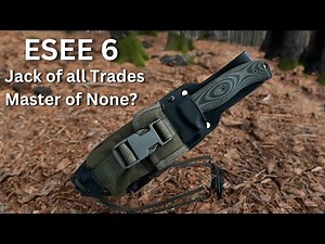Esee 6 - Your father's, brother's, nephew's, cousin's, former roommate of Survival Knives!!