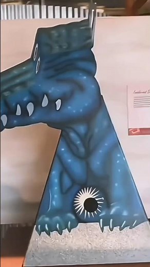 This Dragon Actually Moves? 😱 Mind-Blowing Optical Illusion Explained!
