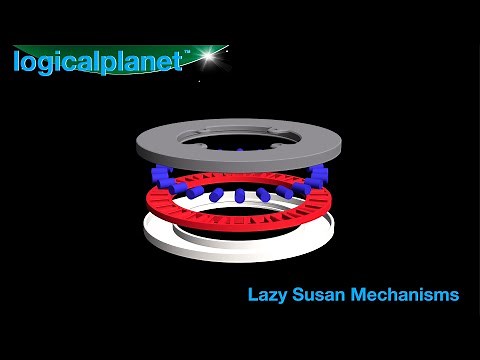 3D printed Lazy Susan mechanisms (version 1)