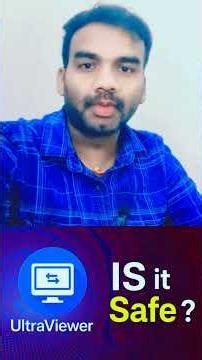 Is Ultraviewer safe? | UltraViewer Safe Hai Ya Nahi? #UltraViewer