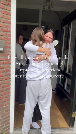 Surprising a Sister in Amsterdam for Her Bachelorette