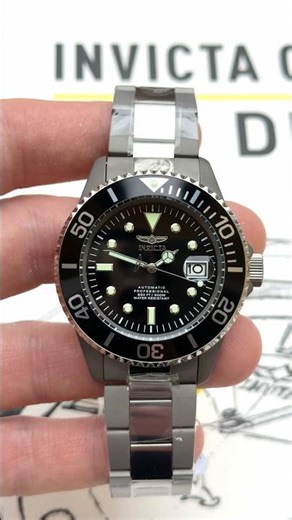 Invicta 0420 Pro Diver TITANIUM Automatic 45 mm. 200 MT.