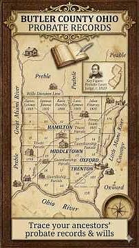 Butler County Ohio Probate Records Ep 3 #genealogy #ohiohistory #history