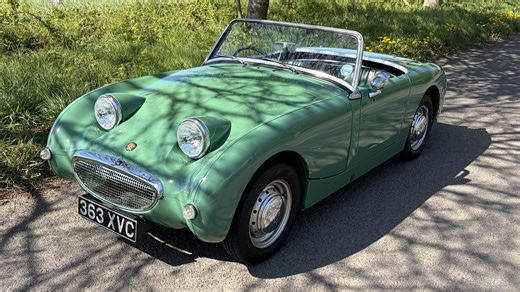 1959 Austin-Healey Sprite Green Manual, 4 speed Right Han...