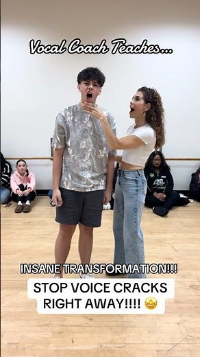 Stop Voice Cracks INSTANTLY 🎶 Student Transformation Singing “Made of Stone”
