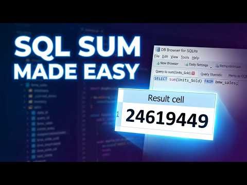Total Values with SQL SUM | Database Calculation Made Easy