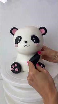 🍜PANDA Cake Tuto🍜 #gâteau #kawaii #cakeart #tutorial #yummy #art #nouilles #patisserie #sugar