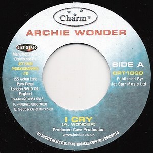 Archie Wonder / Cave Team - I Cry / Version