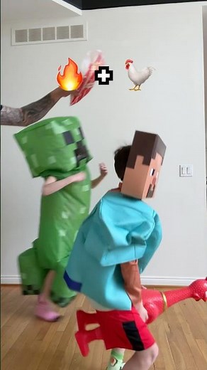 Steve’s Lava Chicken 🔥+🐓=🍗
