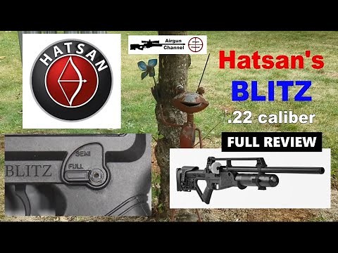 Hatsan BLITZ (.22) Full Auto Rifle (Full Review) 1000 RPM
