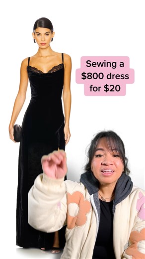 316K views · 1.4K reactions | Sew your way to an $800 designer look just in time for Valentine's Day! ❤️✨ | Blossom | Facebook