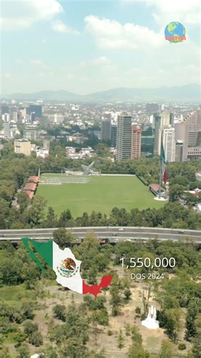 Mexico, the country with the most Americans living abroad #victorgeomex #demographics #mexico