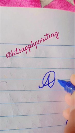 #unique #signature #letter #a #calligraphy #applywriting