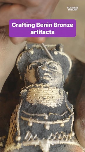 62K views · 1.3K reactions | In #Nigeria, Fred keeps the craft of #Benin Bronze alive. #art | Business Insider Africa | Facebook