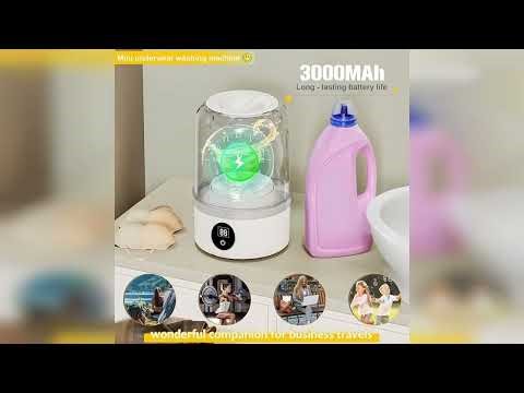 Review: Underwear Washer, Portable Mini Washing Machine, Upgraded Mini Washings Machines, Rech...